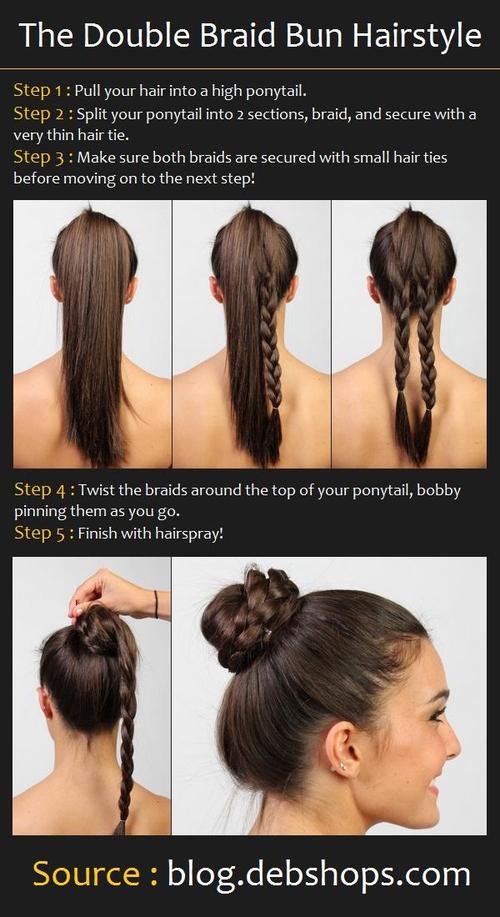 Ivy Braid Double My  Mosquito Tutorial_large Liberating  Bun Hair hair bun tutorial